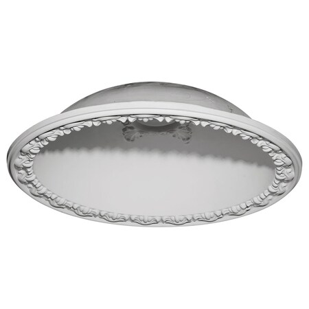Ekena Millwork 39 1/2"OD x 32"ID x 10 3/8"D Hillock Recessed Mount Ceiling Dome 35"Diameter x 9 1/2"D Rough Opening DOME39HI
